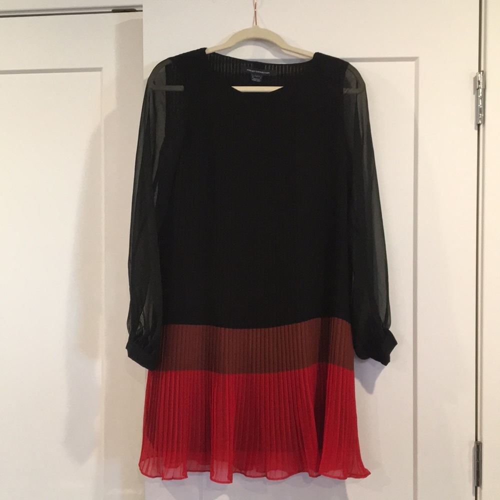 Pleated French Connection dress